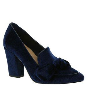 Bella Vita Gala II Navy Blue velvet heels 9.5W